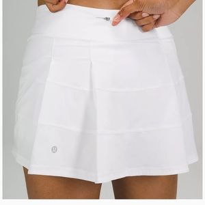 white Lululemon skirt